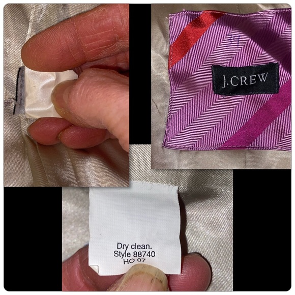 Gorgeous J Crew Knee Length Wool Ble d Coat Cherry Red Lined - Picture 15 of 15